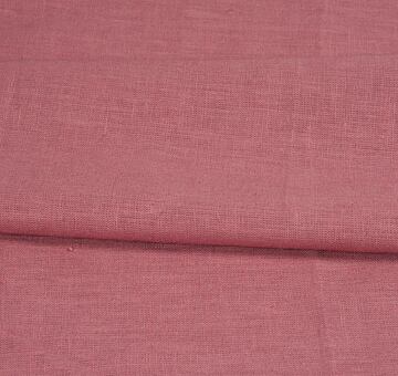 Fine linen cotton blend fabric, pink