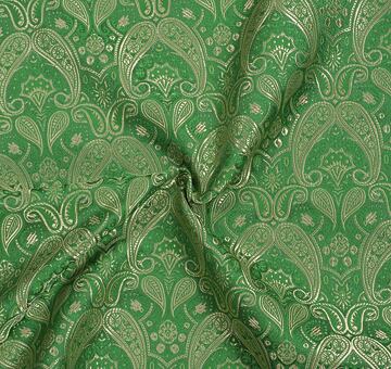 Brocade of the duke, gold and green