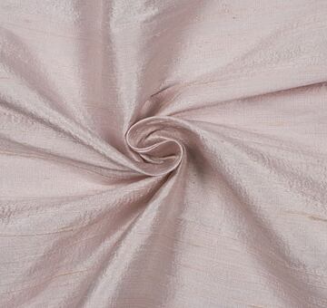 Slubbed silk dupioni, pale pink