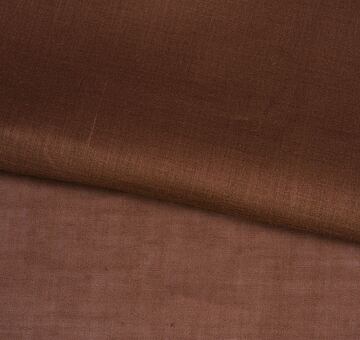 Fine ramie fabric, brown
