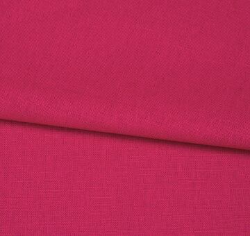 Linen cotton blend fabric, hot pink