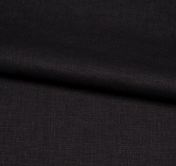 Heavy linen fabric, 100% linen, black