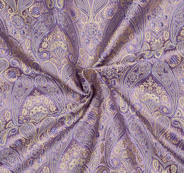 Brocade of the duke, gold and lilac