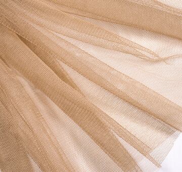 Vintage tulle, beige