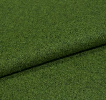 Light merino tabby wool broadcloth, green