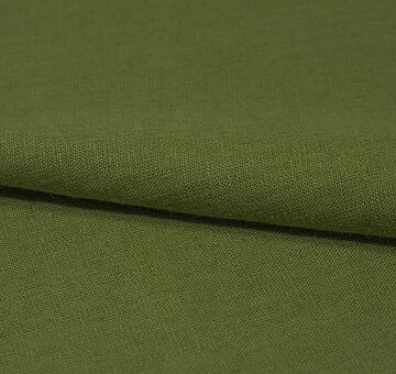 European linen fabric, 100% linen, green