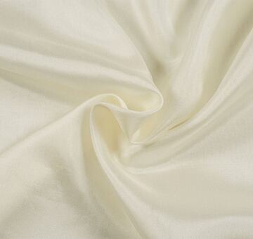 Silk habotai, cream, seconds, 0.7m