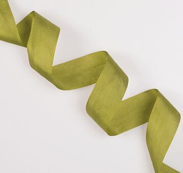 Silk ribbon 2 cm, light green