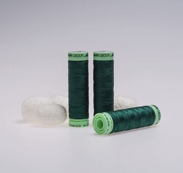 Silk thread, 50m, dark green 757