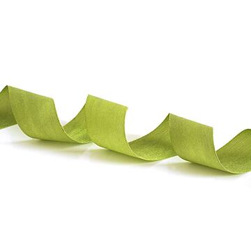 Silk ribbon 2 cm, light green