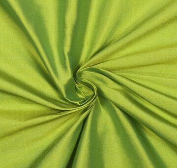 Shot fine silk dupioni, turquoise-green