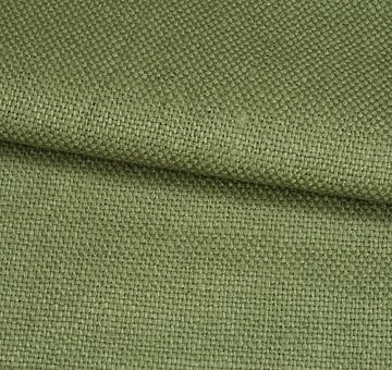Rustic linen fabric, 100% linen, olive