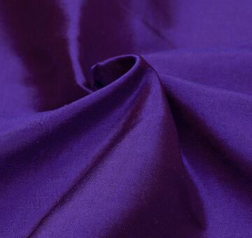 Shot fine silk dupioni, bronze and violet