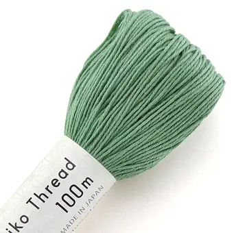 Olympus sashiko thread 100m, mint 117