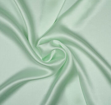Silk satin, mint