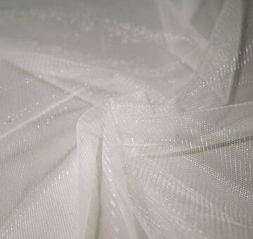 Stiff Tulle, Ivory