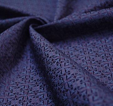 Noble Brocade, dark Blue