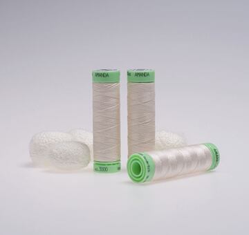 Silk thread, 50m, ivory white 3000