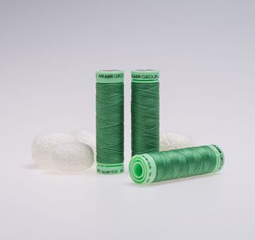 Silk thread, 50m, green 224