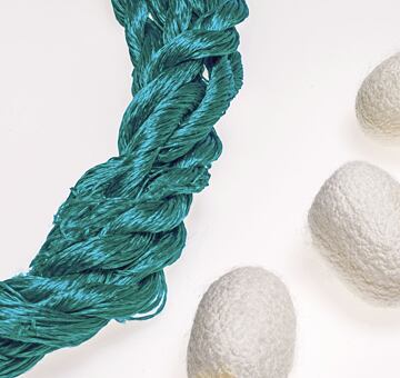 Silk embroidery floss, turquoise 10-3