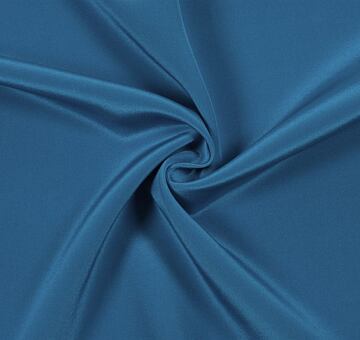 Silk crêpe de Chine, turquoise