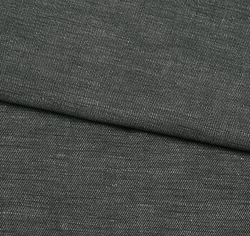 Linen twill fabric, 100% linen, grey