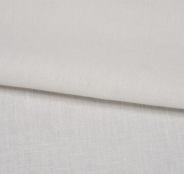 Heavy linen fabric, 100% linen, ivory white