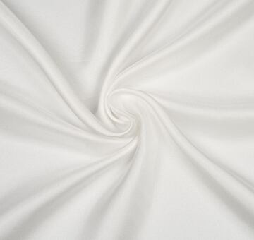 Silk serge, ivory white