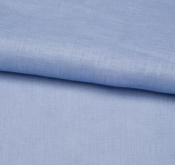 Linen fabric, 100% linen, light blue