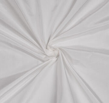Silk taffeta, ivory white
