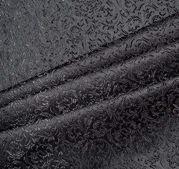 Brocade ornaments, black