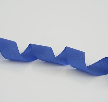 Silk ribbon 2 cm, azure