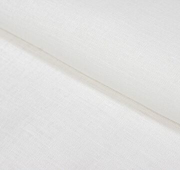 European linen fabric, 100% linen, ivory white