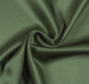 Heavy silk satin, olive