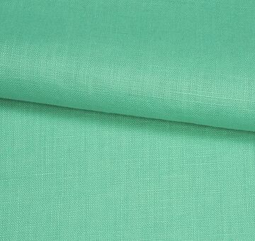 Linen fabric, 100% linen, mint
