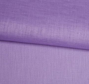 Violet fine linen fabric, 100% linen