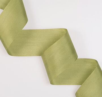 Silk ribbon 3,2 cm, olive
