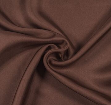 Silk serge, brown, 1.5m