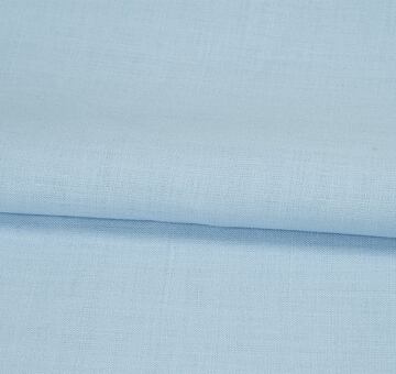 Light blue heavy ramie fabric