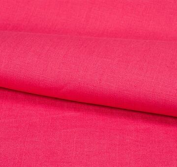 Linen fabric, 100% linen, pink