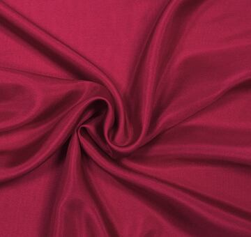 Silk habotai, burgundy