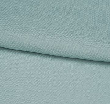 Fine ramie fabric, twill, steel blue