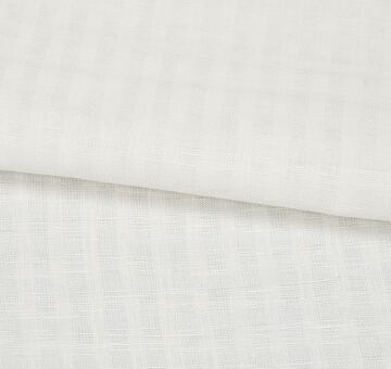 Linen fabric, 100% linen, ivory white, 0.55m