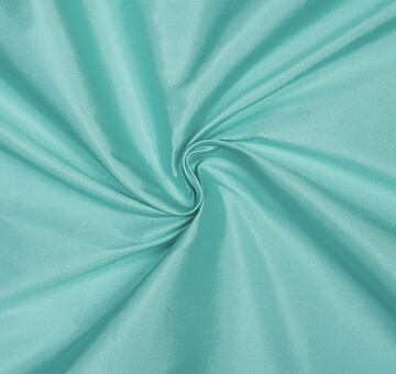 Taffeta fabric, art silk, aqua