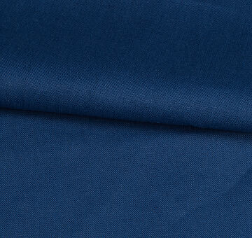Blue fine linen fabric, 100% linen, 0.5m