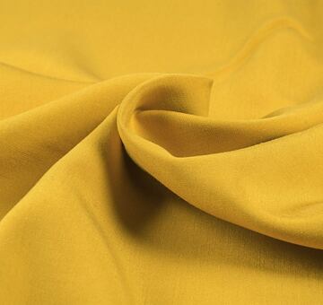 Lyocell plain weave, yellow