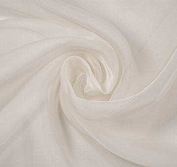 Silk chiffon, apricot, 0.5m