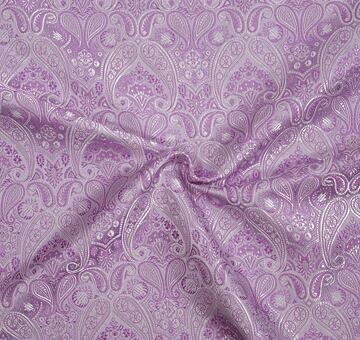 Brocade of the duke, lilac and white, 1.2m