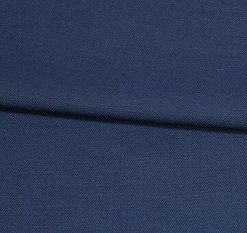 Linen twill fabric, 100% linen, dark blue