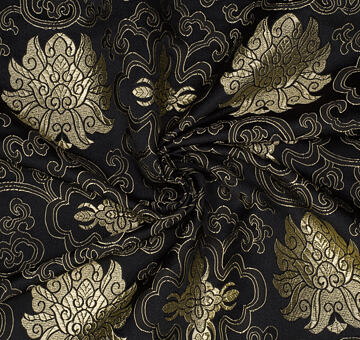 Brocade water lily, gold and black, seconds